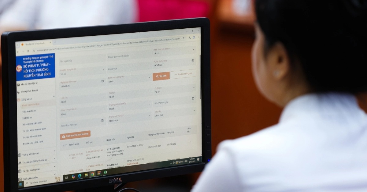 Người dân TPHCM có thể giải quyết thủ tục trên Cổng dịch vụ công quốc gia Người dân TPHCM có thể giải quyết thủ tục trên Cổng dịch vụ công quốc gia
