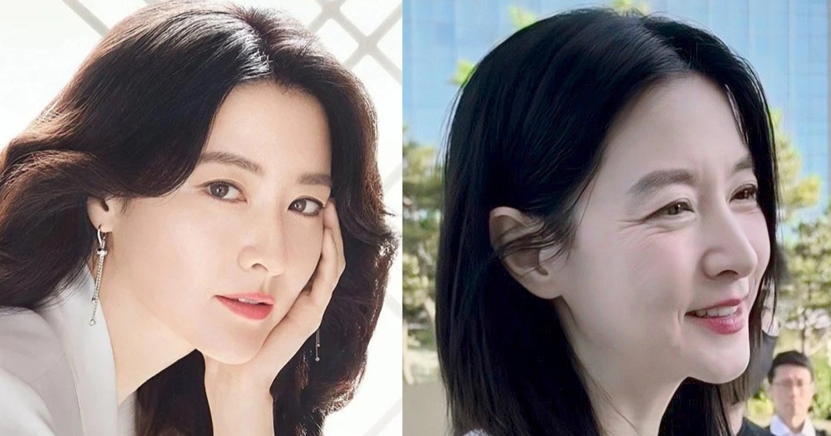 “Quốc bảo nhan sắc” Hàn Quốc Lee Young Ae tự tin khoe nếp nhăn ở tuổi 54 "Quốc bảo nhan sắc" Hàn Quốc Lee Young Ae tự tin khoe nếp nhăn ở tuổi 54