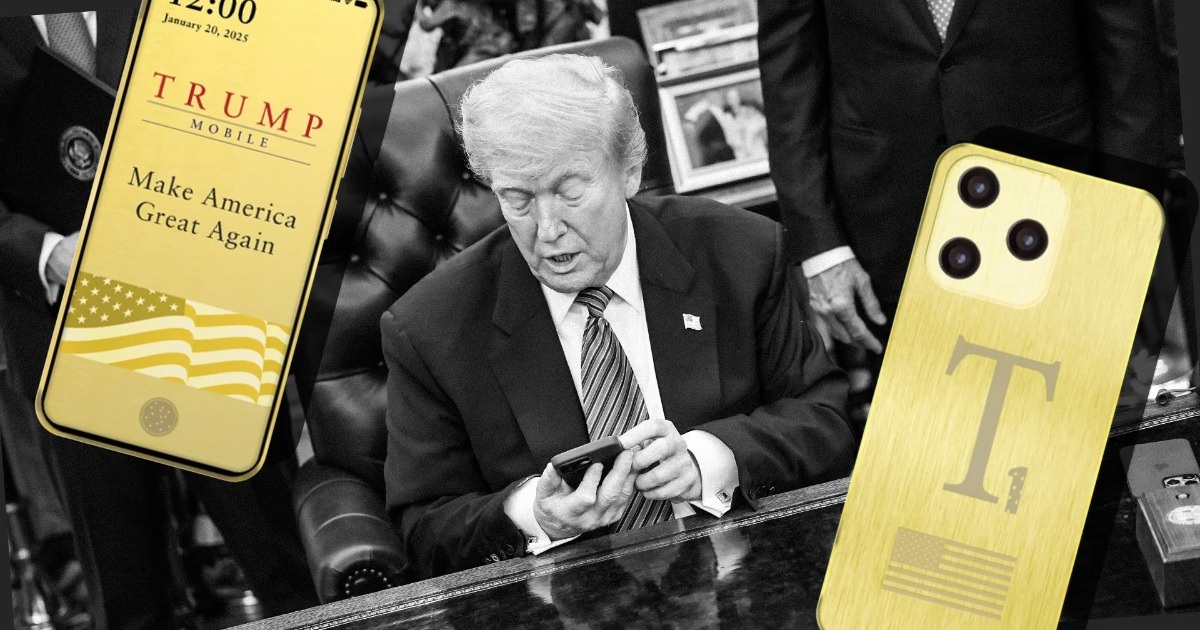 Tập đoàn Trump ra mắt điện thoại sản xuất tại Mỹ cùng mạng di động riêng Tập đoàn Trump ra mắt điện thoại sản xuất tại Mỹ cùng mạng di động riêng