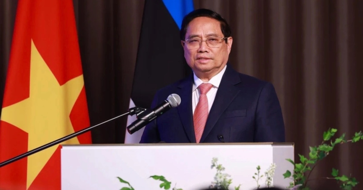 Thủ tướng: Việt Nam và Estonia nên là cầu nối thúc đẩy hợp tác với cả khu vực Thủ tướng: Việt Nam và Estonia nên là cầu nối thúc đẩy hợp tác với cả khu vực
