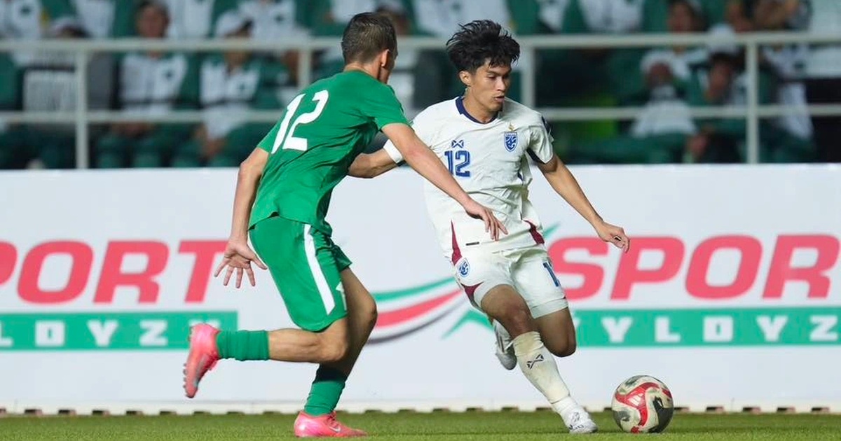 Thua Turkmenistan, Thái Lan có nguy cơ bị loại khỏi Asian Cup 2027 Thua Turkmenistan, Thái Lan có nguy cơ bị loại khỏi Asian Cup 2027
