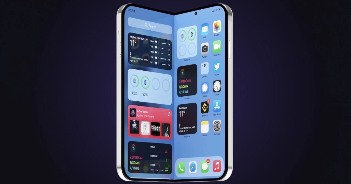 Tiết lộ mới nhất về iPhone màn hình gập Tiết lộ mới nhất về iPhone màn hình gập