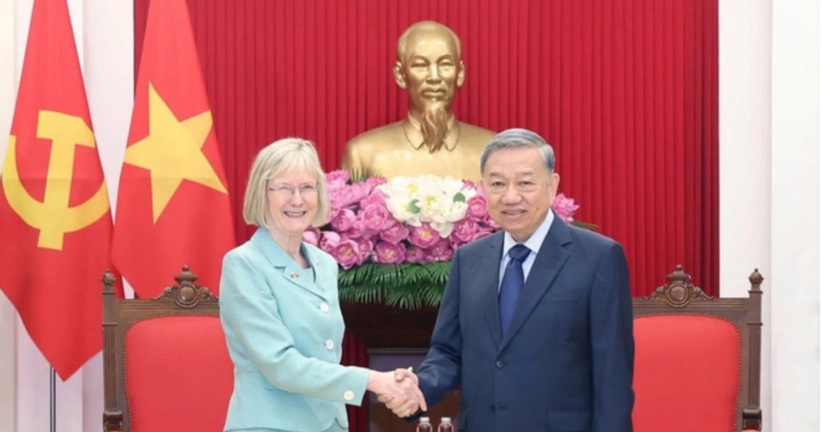 Tổng Bí thư Tô Lâm tiếp Đại sứ Australia bắt đầu nhiệm kỳ tại Việt Nam Tổng Bí thư Tô Lâm tiếp Đại sứ Australia bắt đầu nhiệm kỳ tại Việt Nam