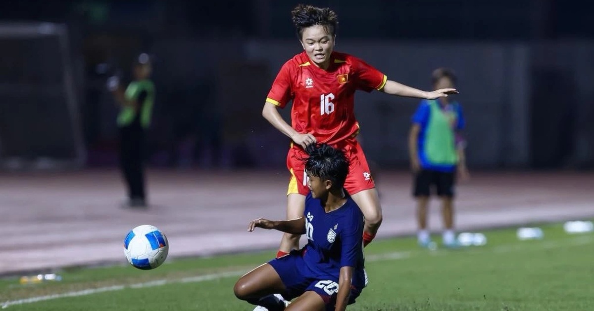 U19 nữ Việt Nam thua Thái Lan ở trận chung kết giải Đông Nam Á U19 nữ Việt Nam thua Thái Lan ở trận chung kết giải Đông Nam Á