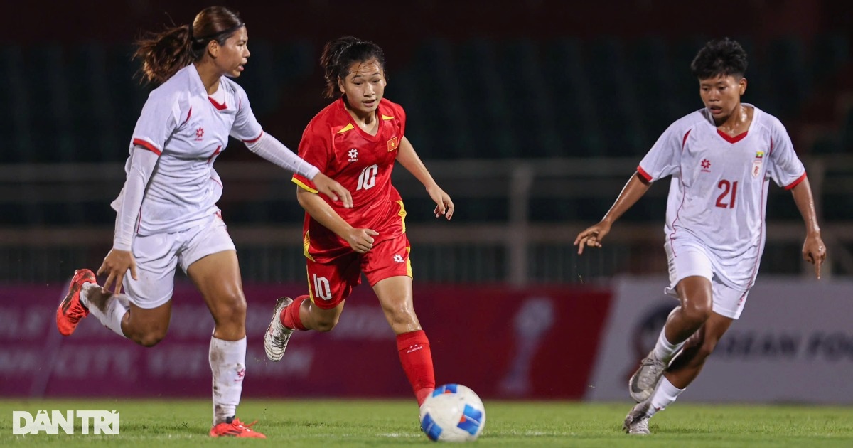 U19 nữ Việt Nam xuất sắc chiến thắng ở trận ra quân giải Đông Nam Á 2025 U19 nữ Việt Nam xuất sắc chiến thắng ở trận ra quân giải Đông Nam Á 2025
