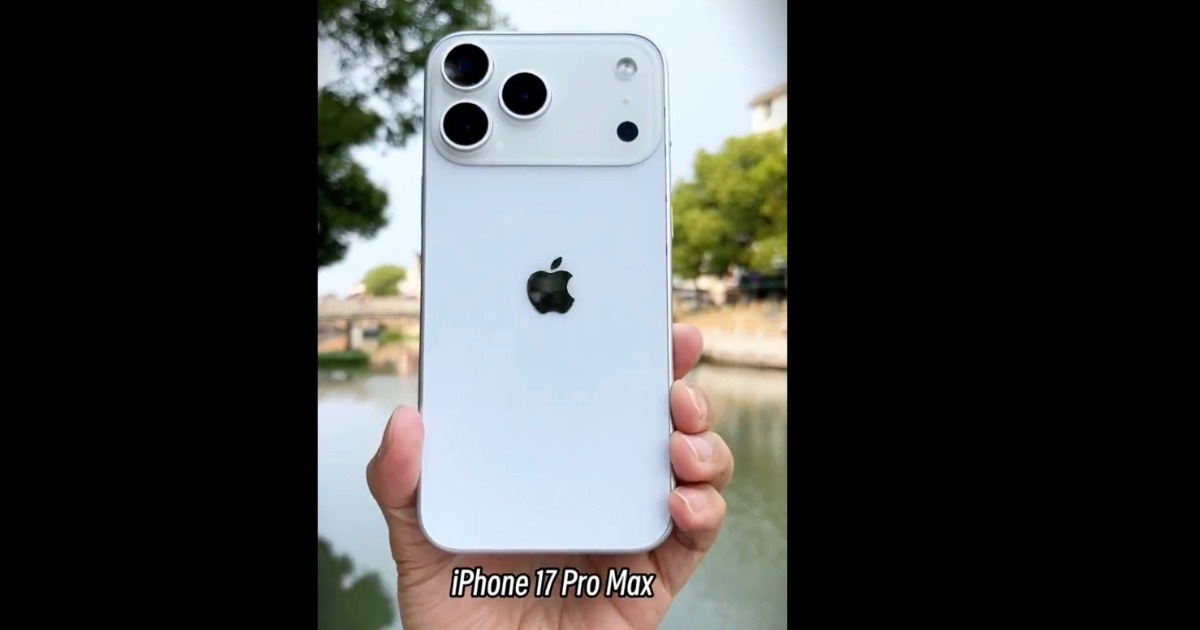 Video thực tế mới nhất của iPhone 17 Pro Max: Nhiều thay đổi Video thực tế mới nhất của iPhone 17 Pro Max: Nhiều thay đổi