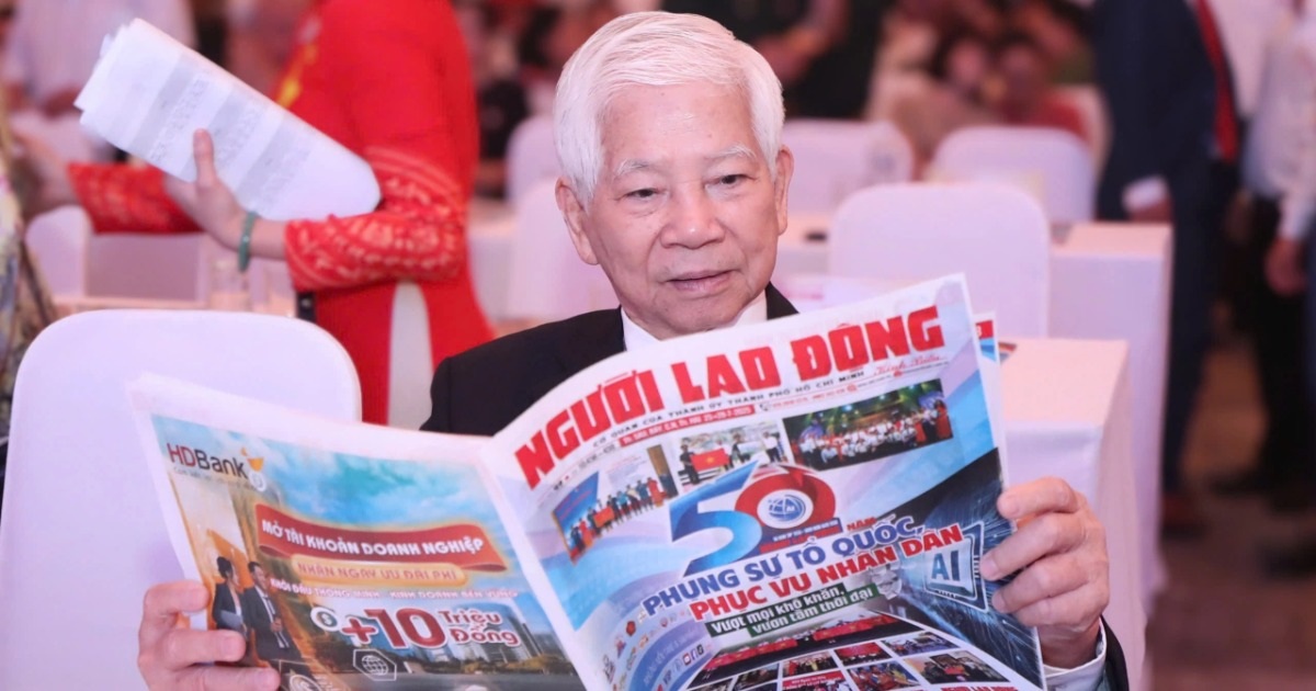 Báo Người Lao Động kỷ niệm 50 năm thành lập Báo Người Lao Động kỷ niệm 50 năm thành lập