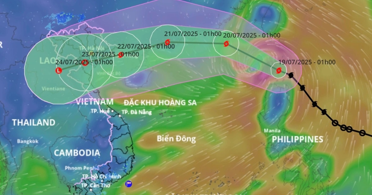 Bão Wipha vào Biển Đông, cảnh báo mưa khắp 18 tỉnh thành Bão Wipha vào Biển Đông, cảnh báo mưa khắp 18 tỉnh thành