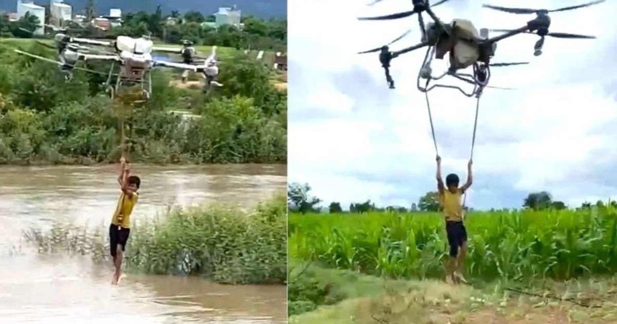 Chuyên gia nói về việc dùng drone cứu người gặp nạn tại Việt Nam Chuyên gia nói về việc dùng drone cứu người gặp nạn tại Việt Nam