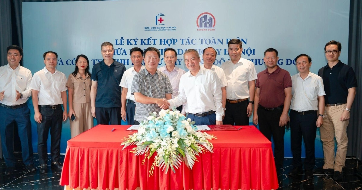 Đại học Y Hà Nội ký kết hợp tác cùng Công ty xây dựng đô thị Phương Đông Đại học Y Hà Nội ký kết hợp tác cùng Công ty xây dựng đô thị Phương Đông