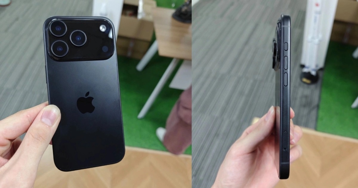 Hình ảnh chân thực về iPhone 17 Pro Hình ảnh chân thực về iPhone 17 Pro