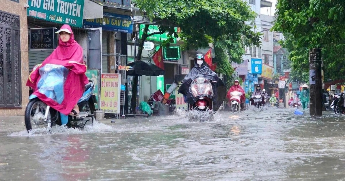 Mưa lớn ở nhiều nơi trên cả nước Mưa lớn ở nhiều nơi trên cả nước