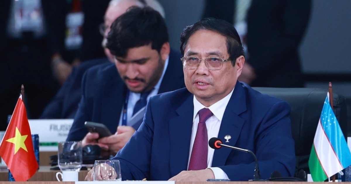 Thủ tướng Phạm Minh Chính đề xuất 3 tiên phong tại Hội nghị BRICS mở rộng Thủ tướng Phạm Minh Chính đề xuất 3 tiên phong tại Hội nghị BRICS mở rộng