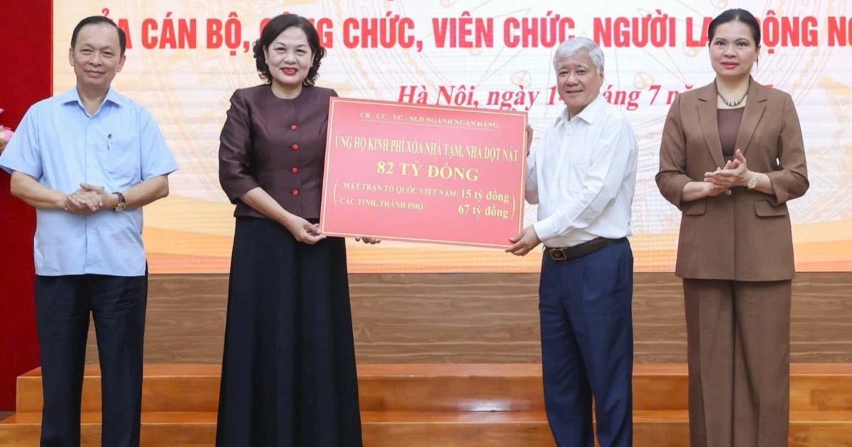 Tiếp nhận 82 tỷ đồng để xóa nhà tạm, nhà dột nát trên cả nước Tiếp nhận 82 tỷ đồng để xóa nhà tạm, nhà dột nát trên cả nước