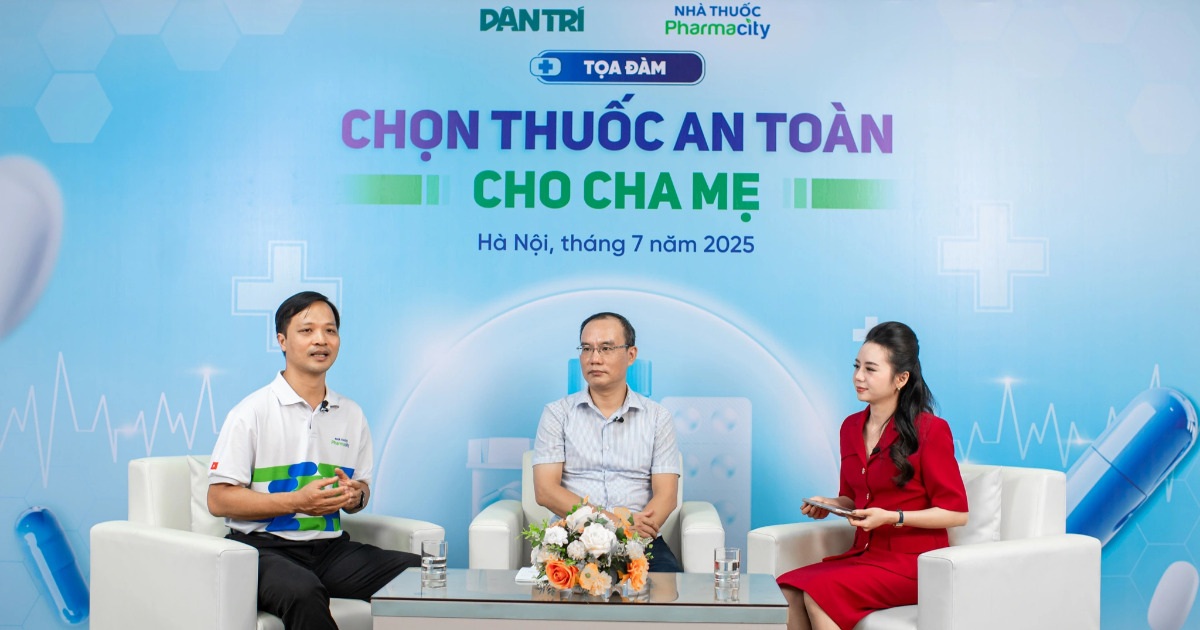 Toạ đàm trực tuyến: Chọn thuốc an toàn cho cha mẹ Toạ đàm trực tuyến: Chọn thuốc an toàn cho cha mẹ