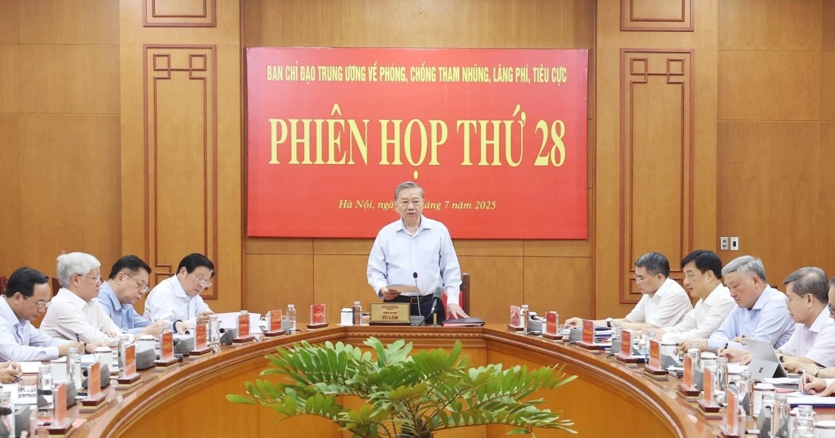 Tổng Bí thư chủ trì Phiên họp về phòng chống tham nhũng, lãng phí, tiêu cực Tổng Bí thư chủ trì Phiên họp về phòng chống tham nhũng, lãng phí, tiêu cực