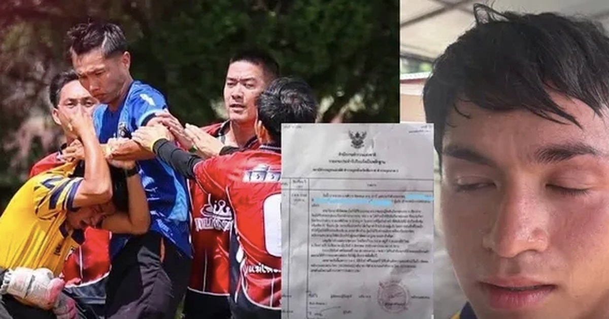 Bê bối của bóng đá Thái Lan: Cầu thủ đánh đồng nghiệp lẫn trọng tài Bê bối của bóng đá Thái Lan: Cầu thủ đánh đồng nghiệp lẫn trọng tài