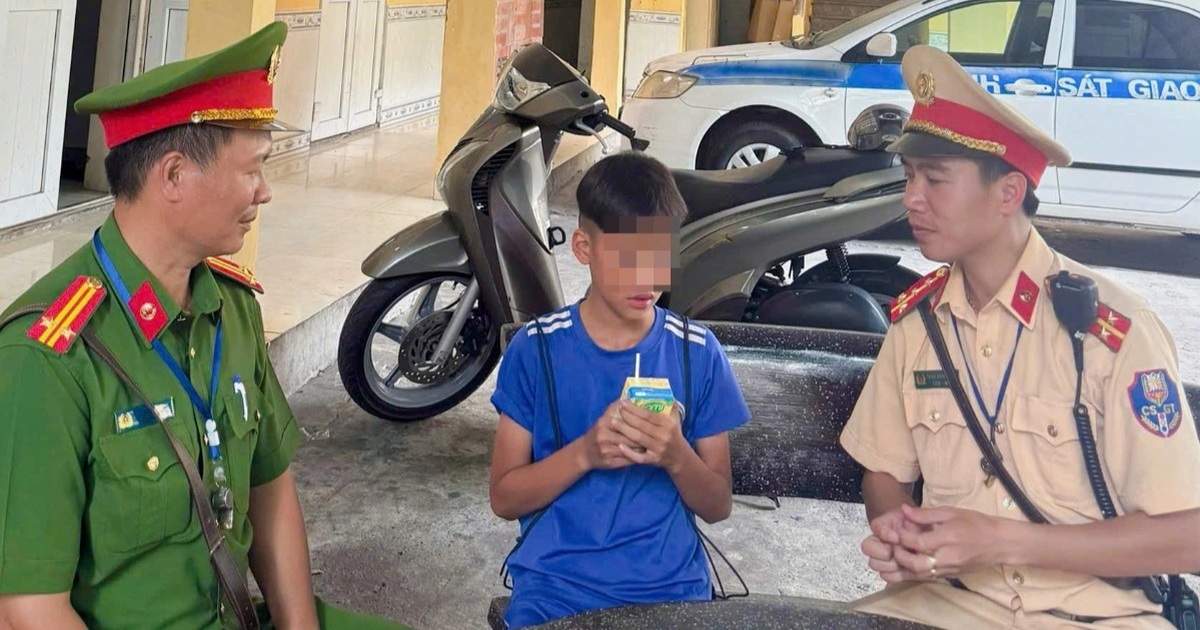 Bé trai 12 tuổi đạp xe đi lạc hơn 50km từ Bắc Ninh lên Hà Nội Bé trai 12 tuổi đạp xe đi lạc hơn 50km từ Bắc Ninh lên Hà Nội