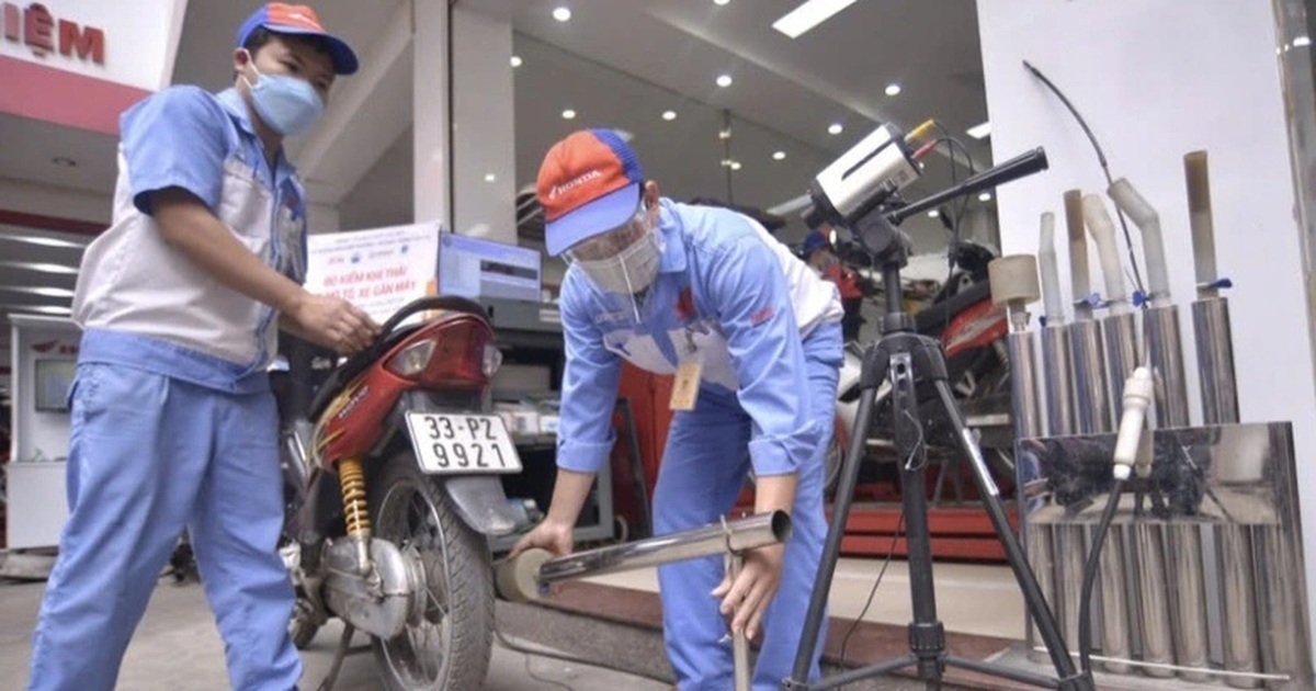 Đề xuất mới nhất về kiểm định khí thải xe máy ở Hà Nội, TPHCM Đề xuất mới nhất về kiểm định khí thải xe máy ở Hà Nội, TPHCM