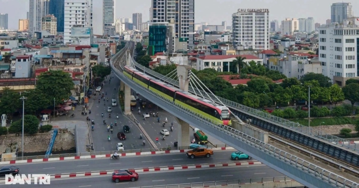 Hà Nội nói gần 100% hành khách hài lòng với tuyến metro Nhổn – Cầu Giấy Hà Nội nói gần 100% hành khách hài lòng với tuyến metro Nhổn - Cầu Giấy