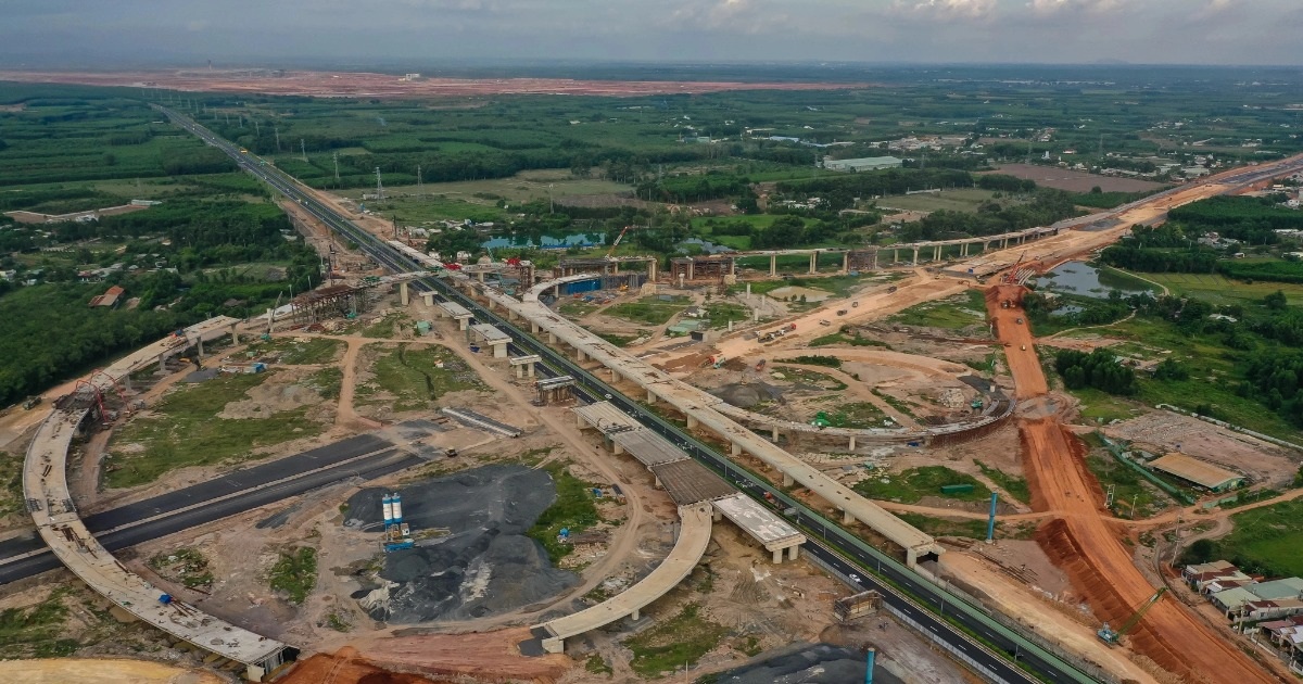 Hiện trạng tiến độ các tuyến đường kết nối sân bay Long Thành Hiện trạng tiến độ các tuyến đường kết nối sân bay Long Thành