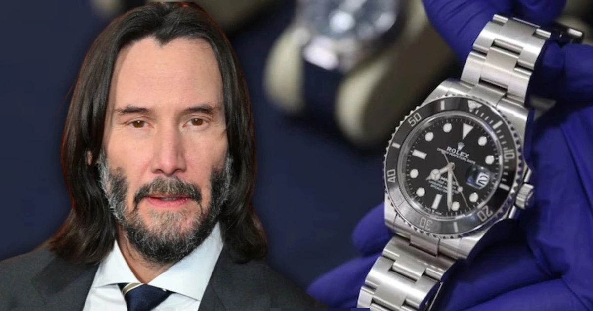 “John Wick” Keanu Reeves tìm thấy đồng hồ Rolex bị đánh cắp 2 năm trước "John Wick" Keanu Reeves tìm thấy đồng hồ Rolex bị đánh cắp 2 năm trước