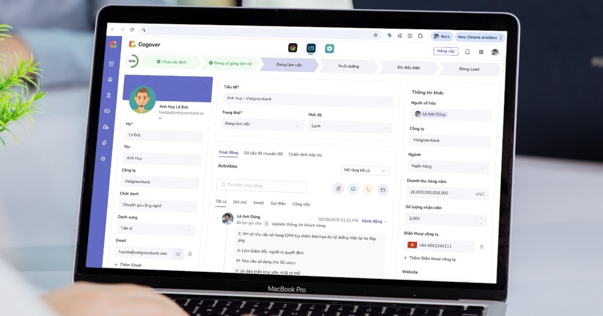 Làn sóng CRM No-code/AI và cuộc đua chuyển đổi số tại Việt Nam Làn sóng CRM No-code/AI và cuộc đua chuyển đổi số tại Việt Nam