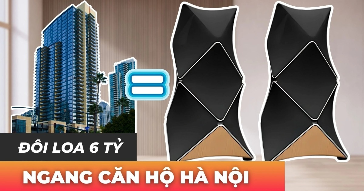 Mục sở thị cặp loa của giới nhà giàu, giá ngang căn hộ tại Hà Nội Mục sở thị cặp loa của giới nhà giàu, giá ngang căn hộ tại Hà Nội