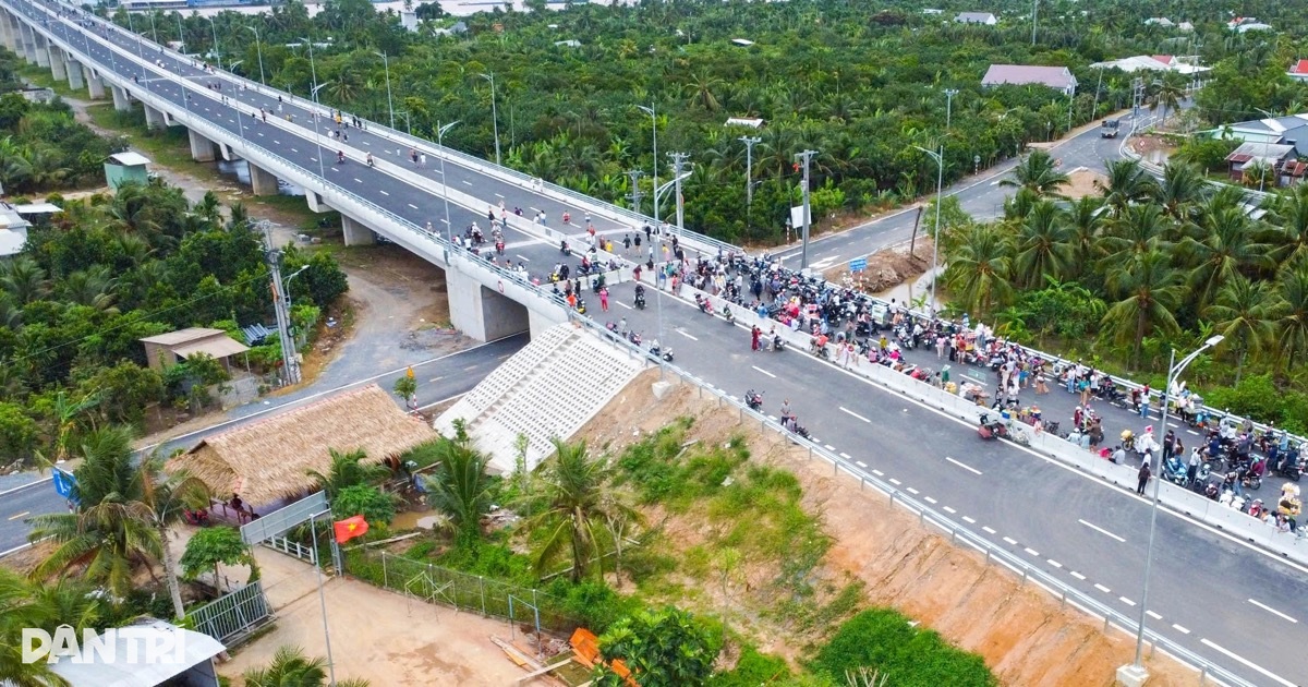 Ngắm cầu Rạch Miễu 2 gần 7.000 tỷ đồng trước ngày thông xe Ngắm cầu Rạch Miễu 2 gần 7.000 tỷ đồng trước ngày thông xe