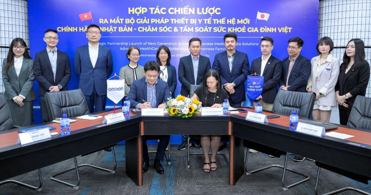 OMRON đồng hành cùng Long Châu, chăm sóc sức khỏe hàng triệu gia đình Việt OMRON đồng hành cùng Long Châu, chăm sóc sức khỏe hàng triệu gia đình Việt