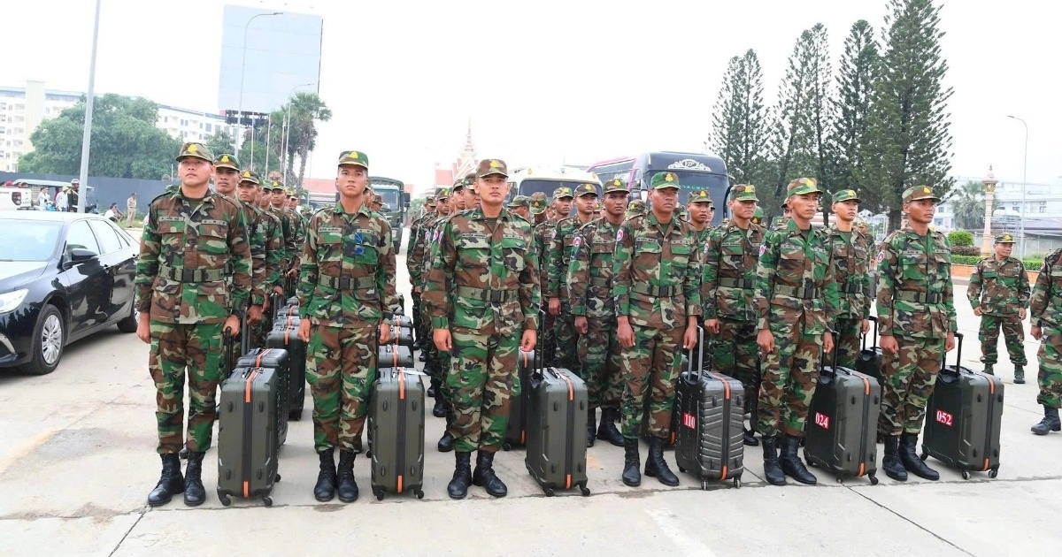 Tây Ninh đón đoàn Quân đội Hoàng gia Campuchia tham gia diễu binh dịp 2/9 Tây Ninh đón đoàn Quân đội Hoàng gia Campuchia tham gia diễu binh dịp 2/9
