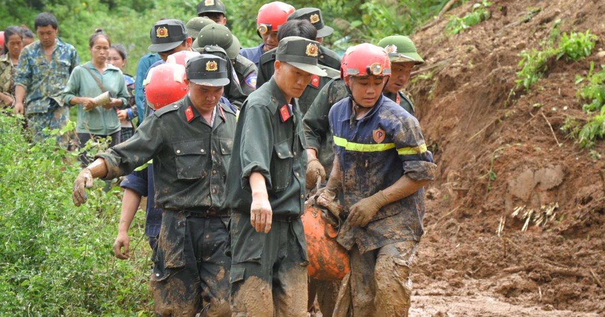 Tìm thấy thi thể 2 anh em ruột bị lũ cuốn ở Điện Biên Tìm thấy thi thể 2 anh em ruột bị lũ cuốn ở Điện Biên