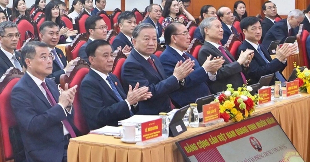 Tổng Bí thư Tô Lâm dự Đại hội đại biểu Đảng bộ Văn phòng Trung ương Đảng Tổng Bí thư Tô Lâm dự Đại hội đại biểu Đảng bộ Văn phòng Trung ương Đảng