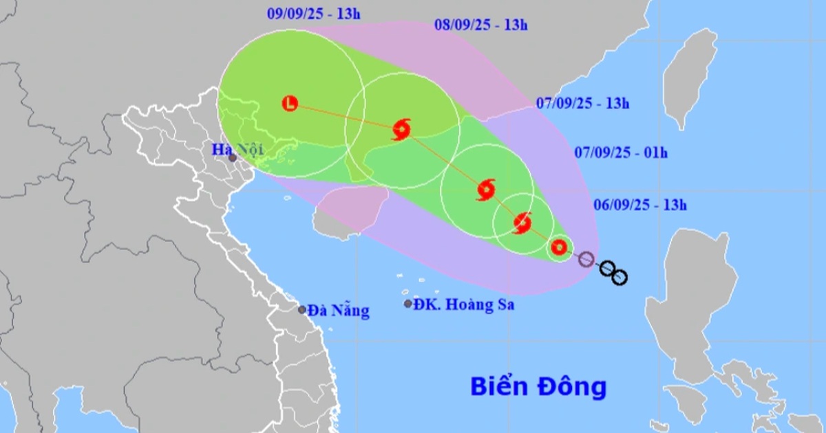 Bão số 7 vừa hình thành, dự báo thời điểm Việt Nam bị ảnh hưởng Bão số 7 vừa hình thành, dự báo thời điểm Việt Nam bị ảnh hưởng