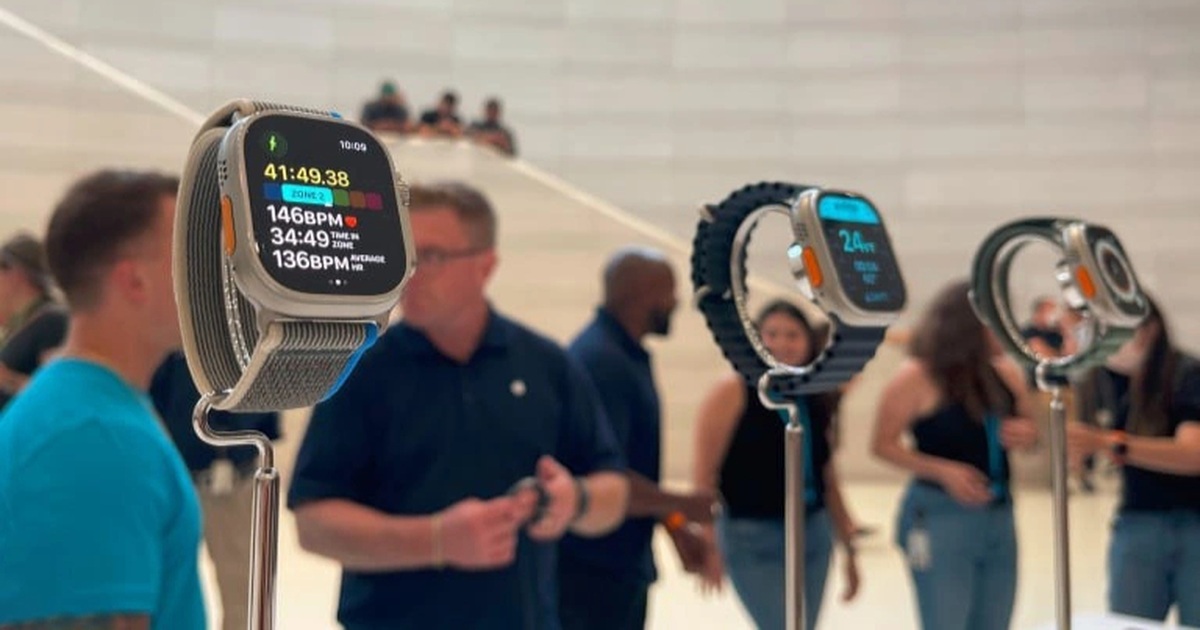 Cận cảnh Apple Watch Ultra 3: Thiết kế không đổi, giá từ 24 triệu đồng