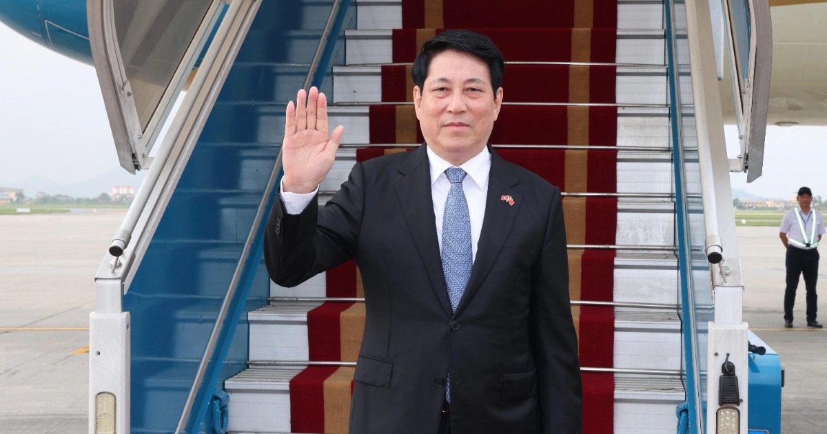 Chủ tịch nước Lương Cường bắt đầu chương trình làm việc tại Trung Quốc Chủ tịch nước Lương Cường bắt đầu chương trình làm việc tại Trung Quốc