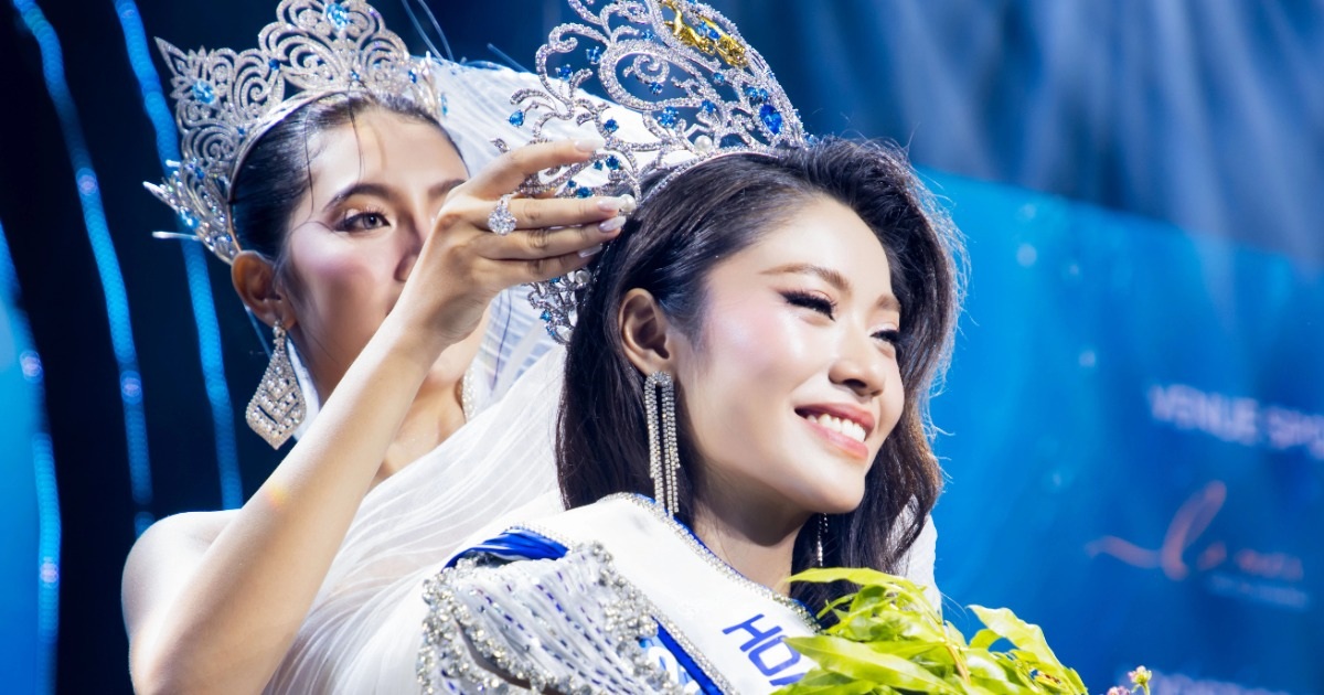 Du học sinh thông thạo 4 thứ tiếng đăng quang Hoa hậu Đại dương Việt Nam Du học sinh thông thạo 4 thứ tiếng đăng quang Hoa hậu Đại dương Việt Nam