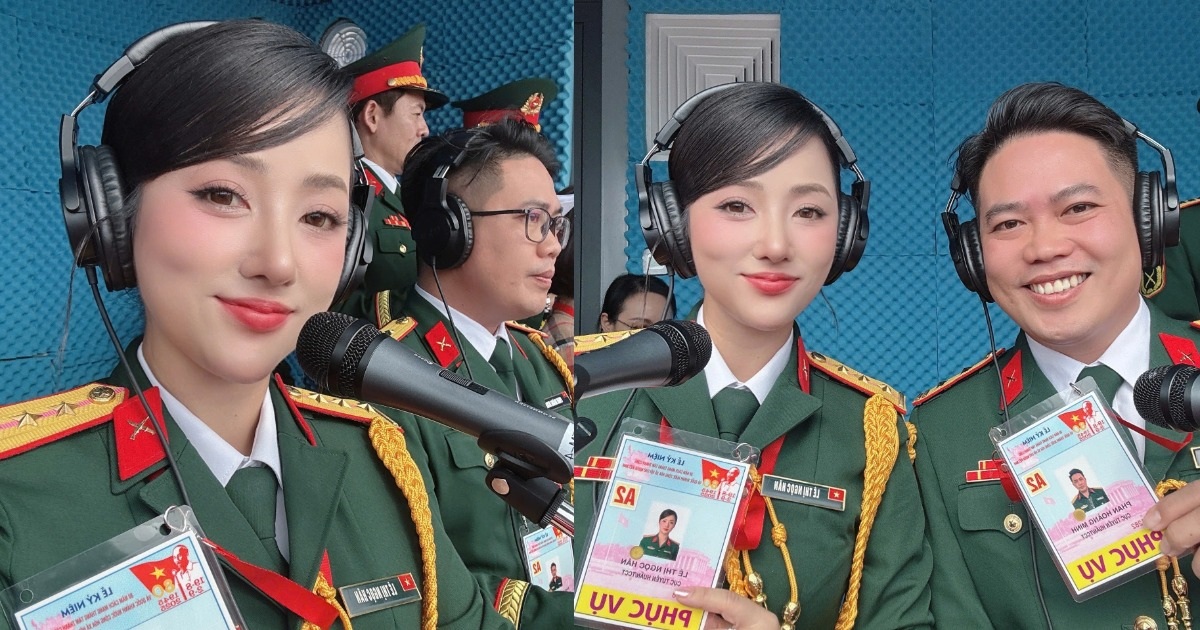 Hé lộ về nữ Thượng úy giọng miền Nam “chạm đến triệu trái tim” ở đại lễ A80 Hé lộ về nữ Thượng úy giọng miền Nam “chạm đến triệu trái tim” ở đại lễ A80