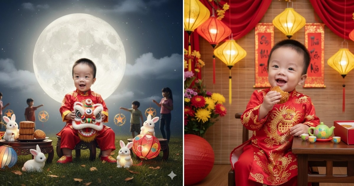 Hướng dẫn dùng AI tạo hình chủ đề Trung thu từ ảnh của chính bạn Hướng dẫn dùng AI tạo hình chủ đề Trung thu từ ảnh của chính bạn