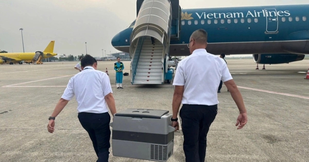 Máy bay lùi giờ để hộ tống trái tim mang sứ mệnh thắp lên cuộc đời mới Máy bay lùi giờ để hộ tống trái tim mang sứ mệnh thắp lên cuộc đời mới