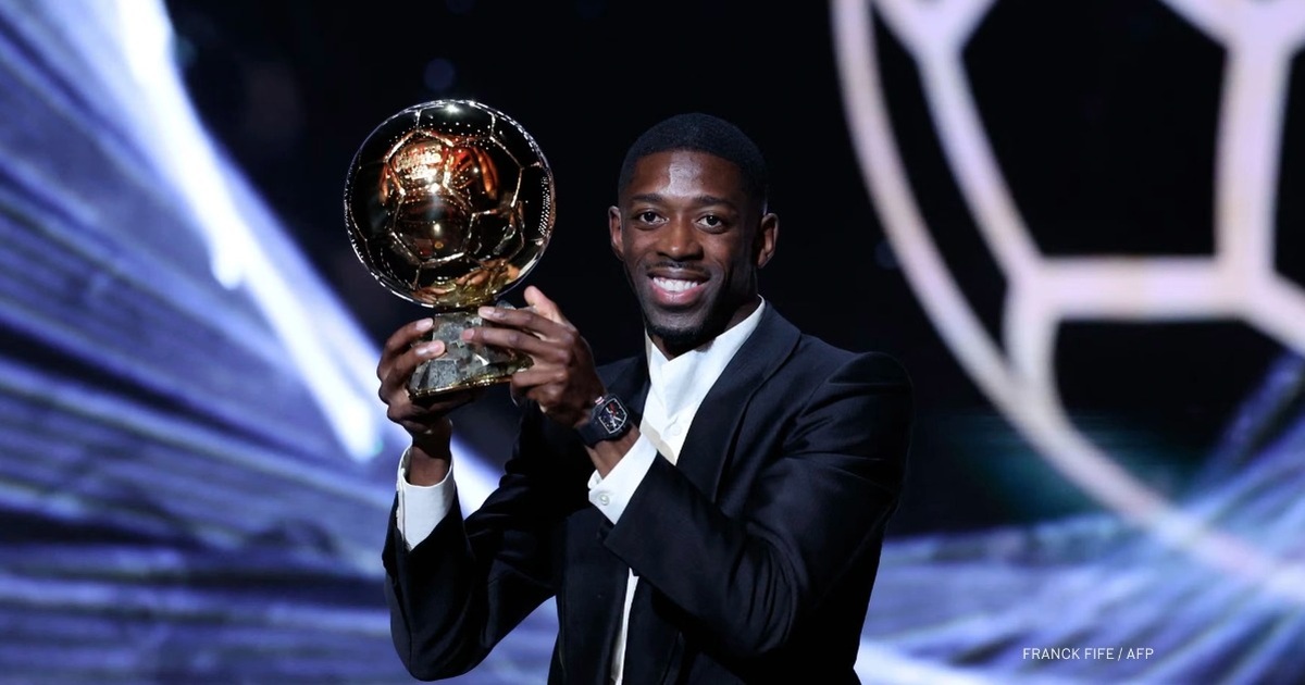 Ousmane Dembele giành Quả bóng vàng 2025 Ousmane Dembele giành Quả bóng vàng 2025