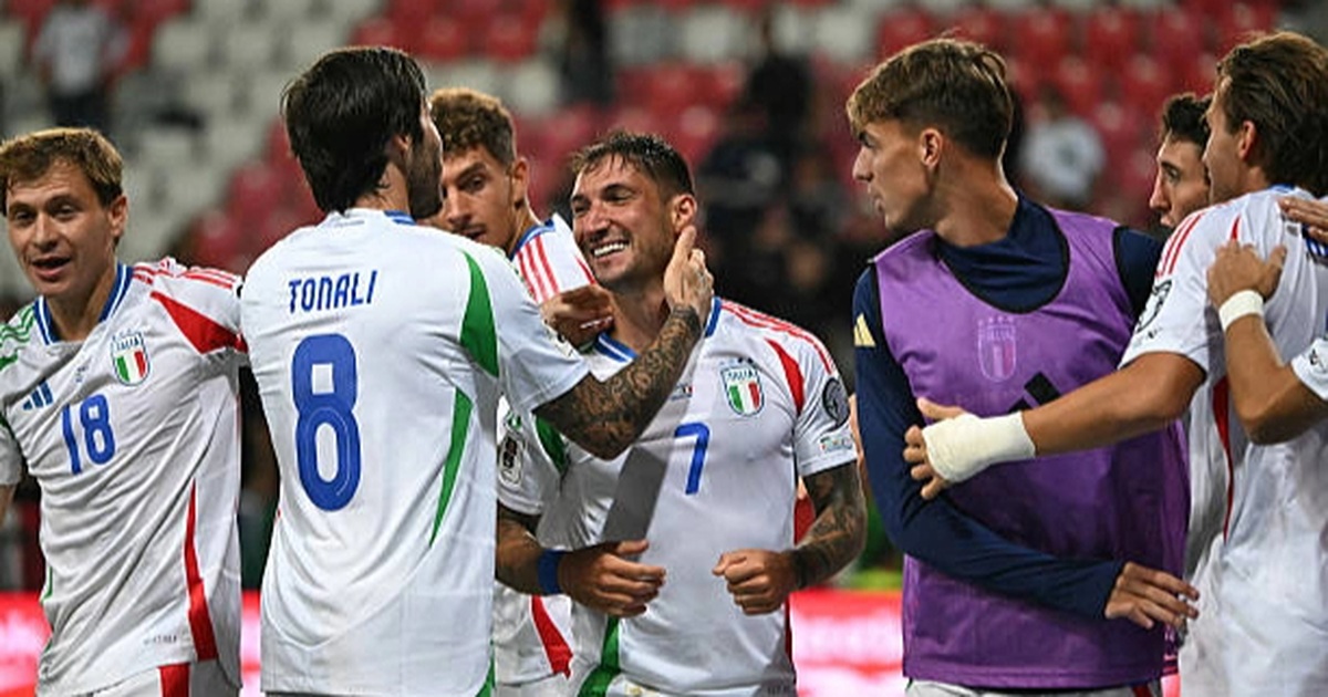 Rượt đuổi tỷ số nghẹt thở, Italy thắng Israel trong trận đấu có 9 bàn thắng Rượt đuổi tỷ số nghẹt thở, Italy thắng Israel trong trận đấu có 9 bàn thắng