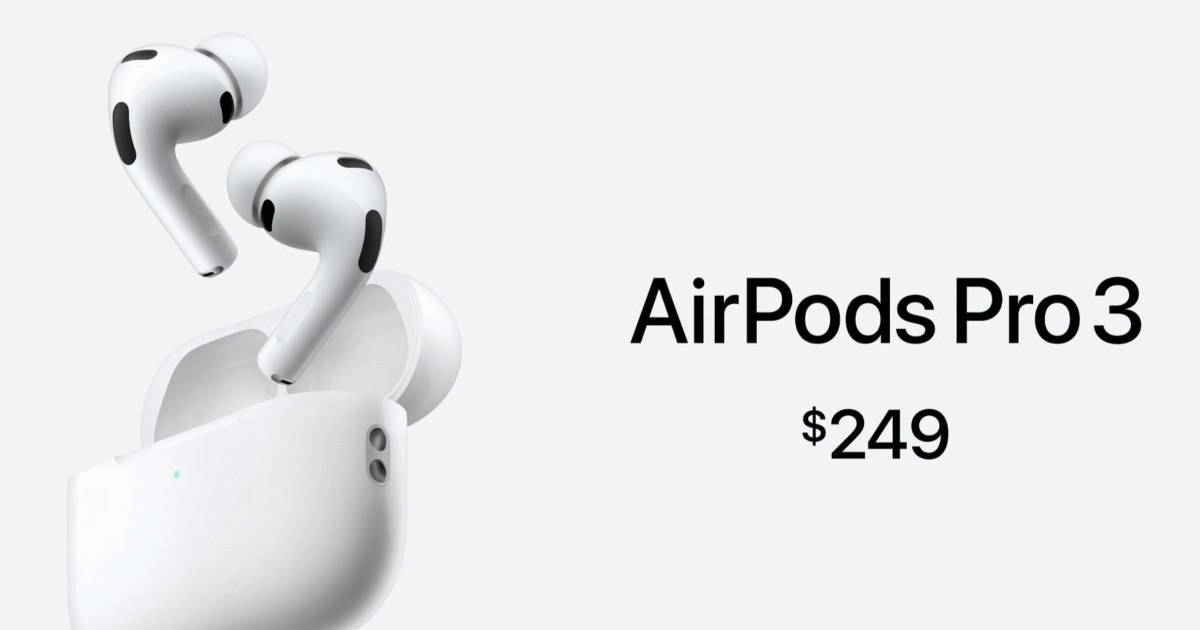 Sau 3 năm, AirPods mới ra mắt với cảm biến nhịp tim và dịch thuật trực tiếp Sau 3 năm, AirPods mới ra mắt với cảm biến nhịp tim và dịch thuật trực tiếp