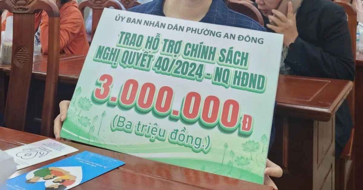 TPHCM: Hơn 17.000 phụ nữ sinh 2 con trước 35 tuổi nhận 3-5 triệu đồng TPHCM: Hơn 17.000 phụ nữ sinh 2 con trước 35 tuổi nhận 3-5 triệu đồng