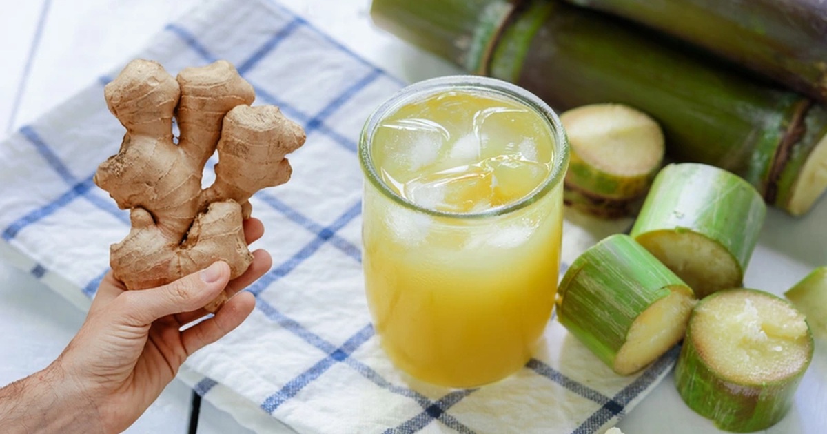 Thêm 2 thứ này giúp nước mía thành “thuốc quý” giải độc gan Thêm 2 thứ này giúp nước mía thành "thuốc quý" giải độc gan