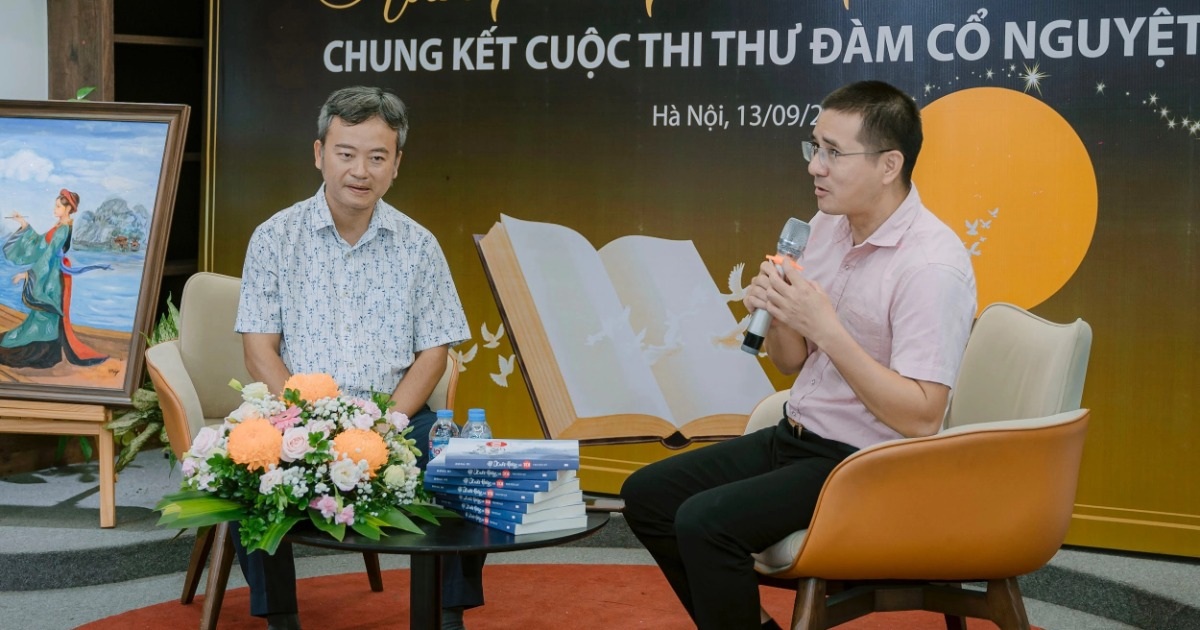 Thư Đàm Cổ Nguyệt 2025: Lan tỏa tình yêu sách, gìn giữ giá trị văn hóa Việt Thư Đàm Cổ Nguyệt 2025: Lan tỏa tình yêu sách, gìn giữ giá trị văn hóa Việt