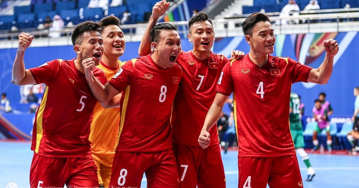 Tuyển futsal Việt Nam đại thắng 9-1, rộng cửa tham dự cúp châu Á Tuyển futsal Việt Nam đại thắng 9-1, rộng cửa tham dự cúp châu Á