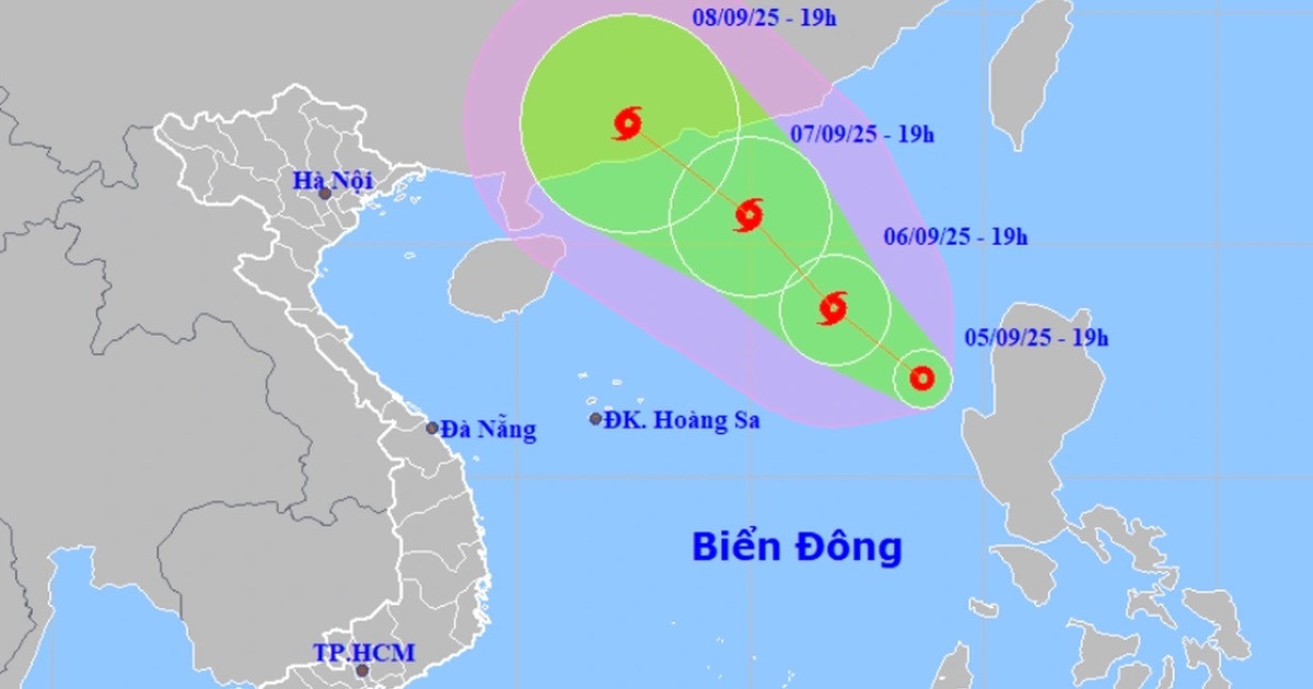 Vùng nguy hiểm trên Biển Đông trong 24 giờ tới Vùng nguy hiểm trên Biển Đông trong 24 giờ tới
