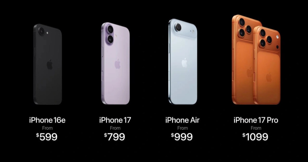 iPhone Air cùng loạt iPhone 17 ra mắt iPhone Air cùng loạt iPhone 17 ra mắt