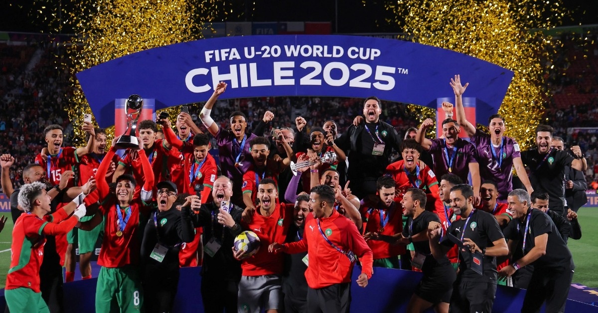 Bất ngờ đánh bại Argentina, Morocco vô địch World Cup U20 2025 Bất ngờ đánh bại Argentina, Morocco vô địch World Cup U20 2025